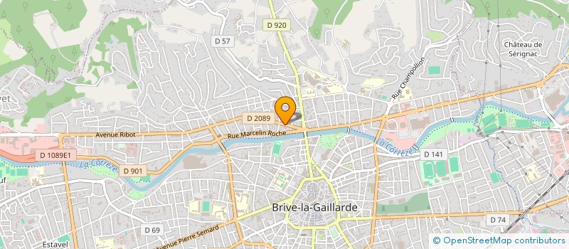 localisation de l'entreprise MADAME INGRID VAN STIPHOUT à BRIVE-LA-GAILLARDE