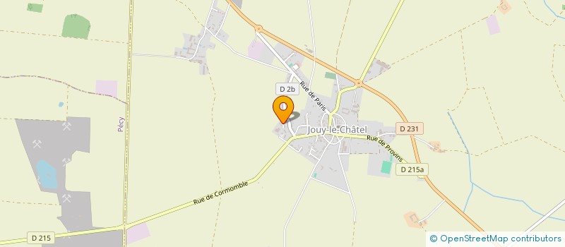 localisation de l'entreprise MADAME INGRID VANGOUT à JOUY-LE-CHATEL
