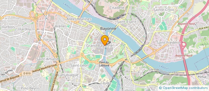 localisation de l'entreprise MADAME INGRID VASQUEZ MALDONADO à BAYONNE