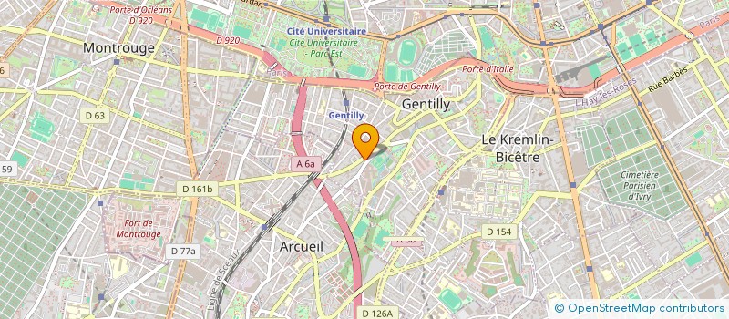 localisation de l'entreprise MADAME INGRID VASSY  GENTILLY