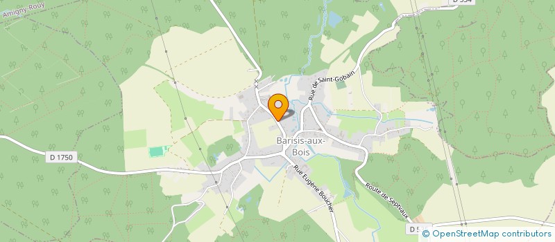 localisation de l'entreprise MADAME INGRID VILLION à BARISIS-AUX-BOIS