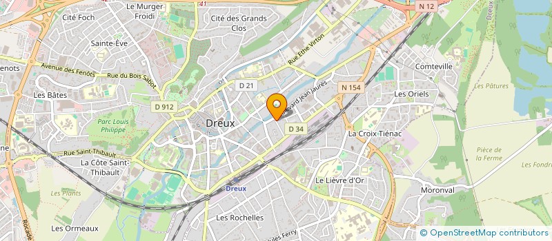 localisation de l'entreprise MADAME INGRID VIRLOUVET à DREUX