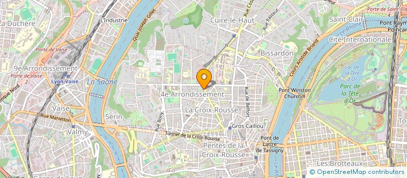 localisation de l'entreprise MADAME INGRID WINICKI  LYON