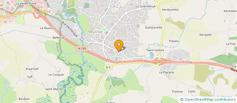 localisation de l'entreprise MADAME INIZ BECKER  MUZILLAC