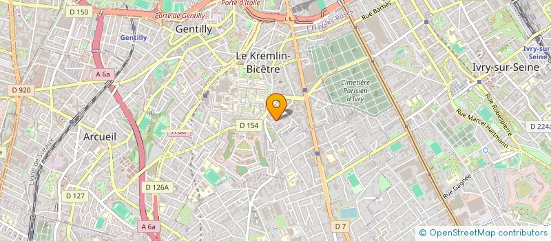 localisation de l'entreprise MADAME INKA ANDRE à LE KREMLIN-BICETRE