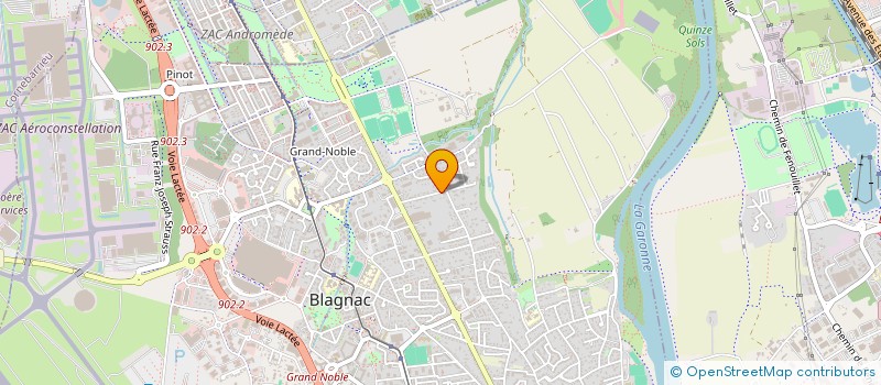 localisation de l'entreprise MADAME INKA SCHEERER à BLAGNAC