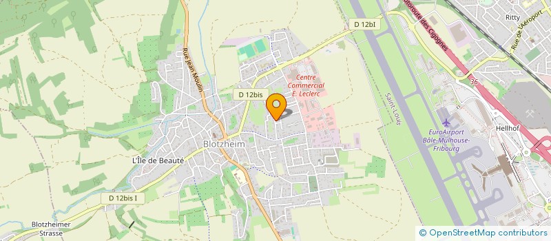 localisation de l'entreprise MADAME INMACULADA PASCUAL HERNANDEZ  BLOTZHEIM