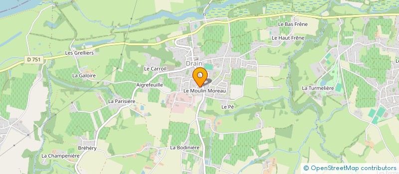 localisation de l'entreprise MADAME INNA DIALLO  CHAMPTOCEAUX