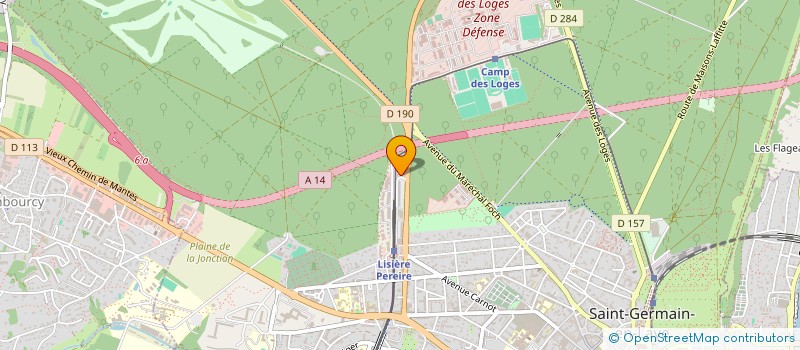localisation de l'entreprise MADAME INNA DZHODZHINOVA à SAINT-GERMAIN-EN-LAYE