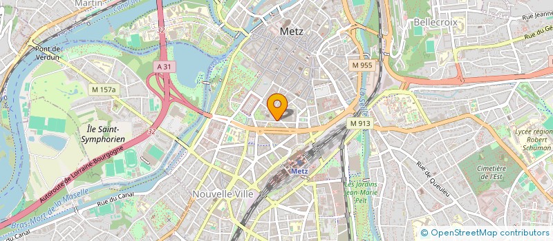 localisation de l'entreprise MADAME INNA PAYMETOVA  METZ