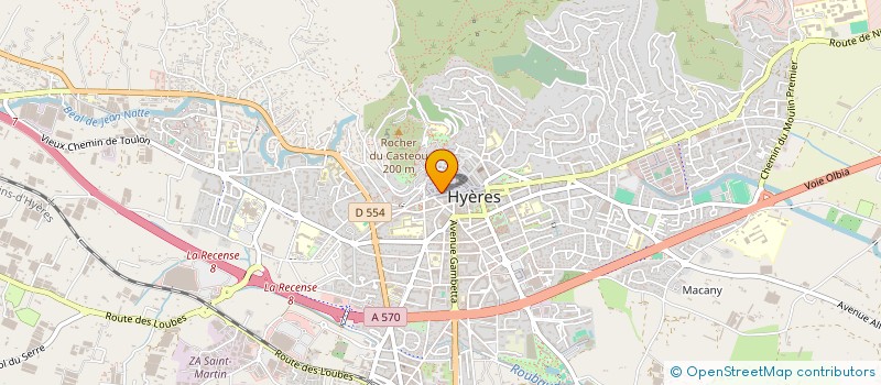 localisation de l'entreprise MADAME INNA SHILINA à HYERES