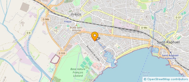 localisation de l'entreprise MADAME INNA SHKURUPIY à FREJUS