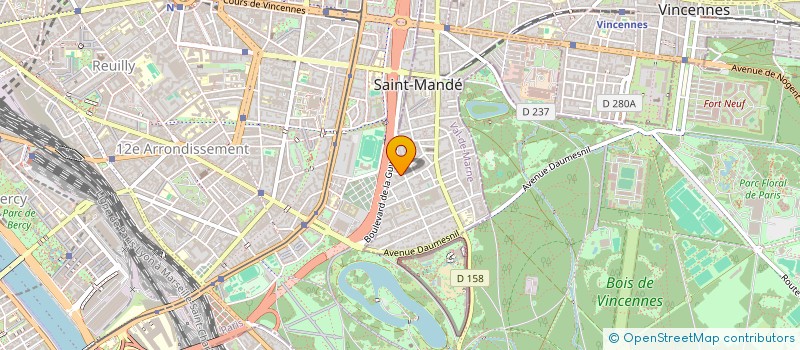 localisation de l'entreprise MADAME INNA SHTYBLOVA  NOGENT-SUR-MARNE