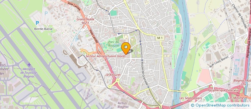 localisation de l'entreprise MADAME INNA TUMASHOVA à BLAGNAC