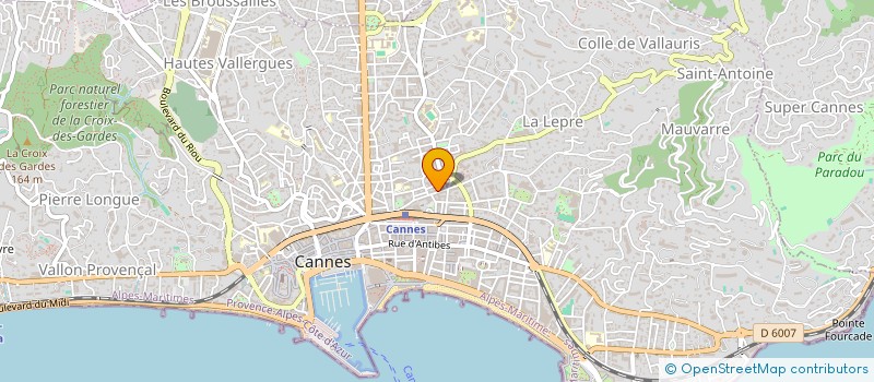 localisation de l'entreprise MADAME INNA VARLAMOVA à CANNES