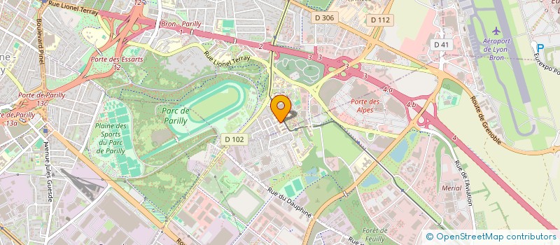 localisation de l'entreprise MADAME INSAF DAOUADJI  BRON