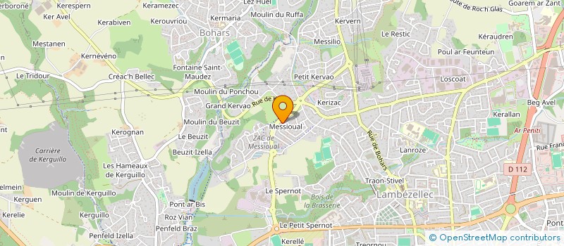 localisation de l'entreprise MADAME INSSAF HABIBI à BREST