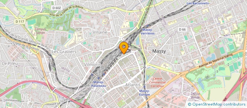 localisation de l'entreprise MADAME INTISSAR HASSINE  PARIS