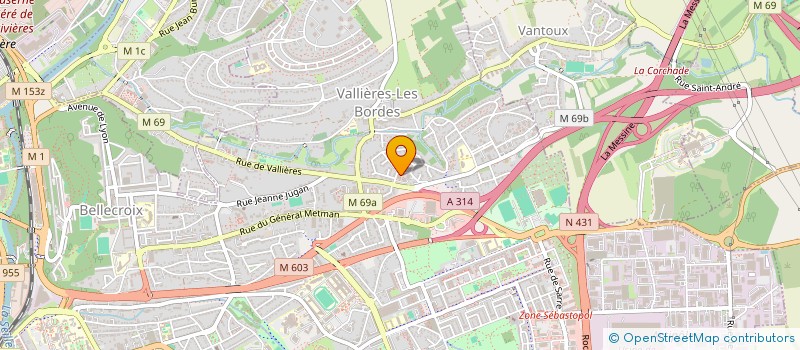 localisation de l'entreprise MADAME IOANA CATANA  METZ