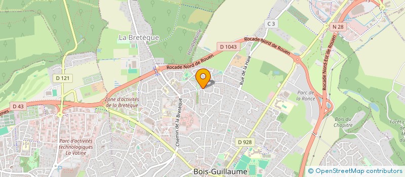 localisation de l'entreprise MADAME IOANA CHIRITESCU à BOIS-GUILLAUME
