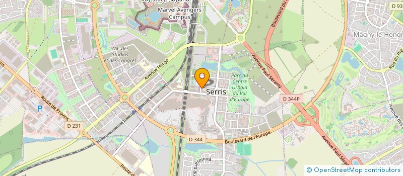 localisation de l'entreprise MADAME IOANA COMANICI  SERRIS