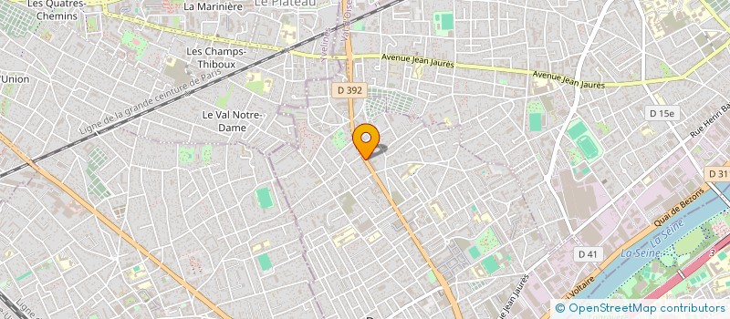 localisation de l'entreprise MADAME IOANA DOGARU à BEZONS