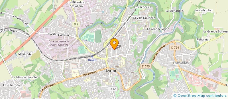 localisation de l'entreprise MADAME IOANA HARDAUT à DINAN