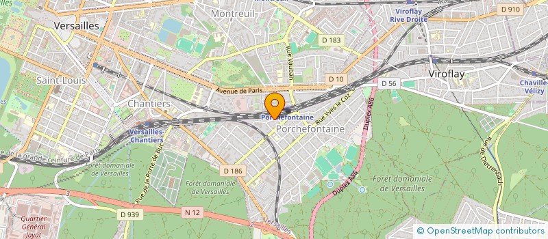 localisation de l'entreprise MADAME IOANA HELOU à VERSAILLES