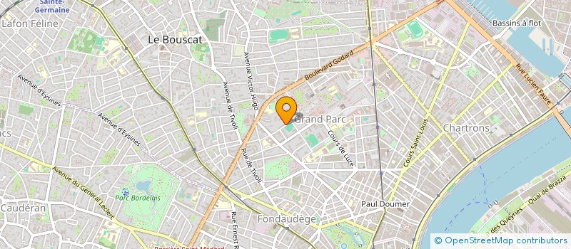 localisation de l'entreprise MADAME IOANA ILIES  BORDEAUX