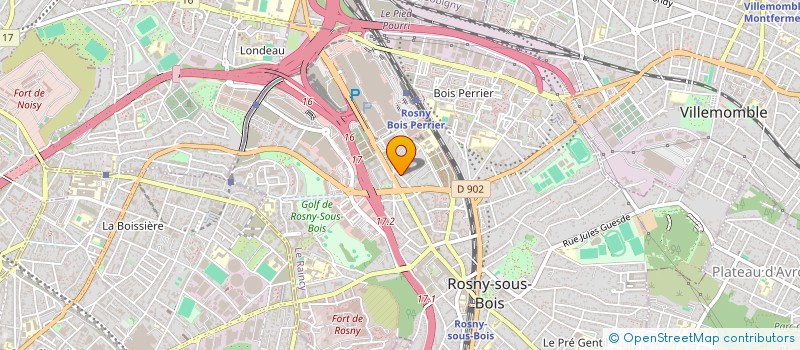 localisation de l'entreprise MADAME IOANA IUCAL à ROSNY-SOUS-BOIS