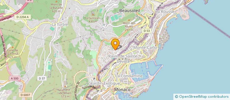 localisation de l'entreprise MADAME IOANA ORTAN  BEAUSOLEIL