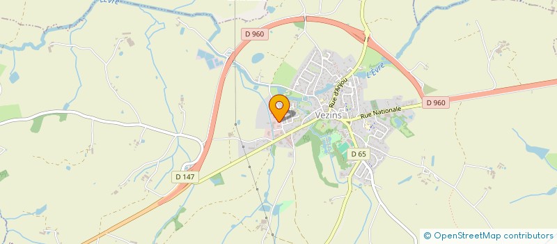 localisation de l'entreprise MADAME IOANA PERIAL  VEZINS