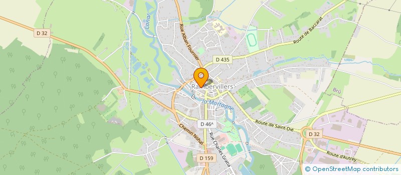 localisation de l'entreprise MADAME IOANA PITIGOI  RAMBERVILLERS