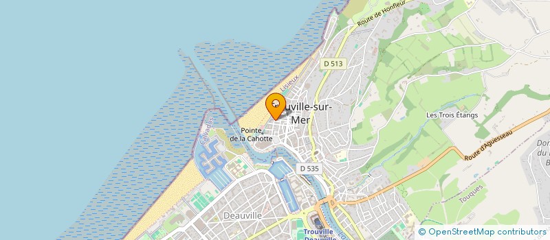 localisation de l'entreprise MADAME IOANA PRAJAU  TROUVILLE-SUR-MER