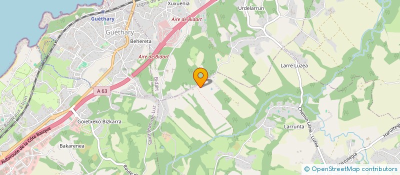 localisation de l'entreprise MADAME IOANA SALAGHE  AHETZE