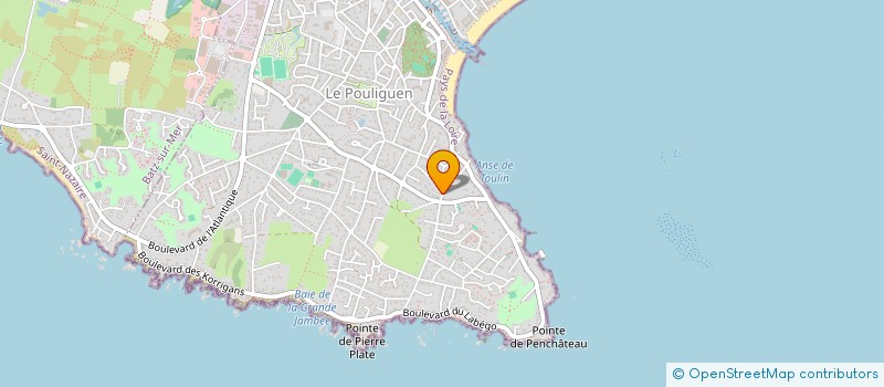 localisation de l'entreprise MADAME IOANA TROFIN  GUERANDE