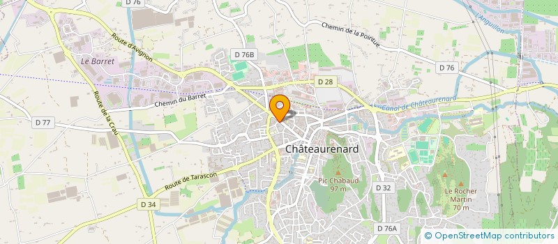 localisation de l'entreprise MADAME IOANA-VERONICA FARCAS  CHATEAURENARD