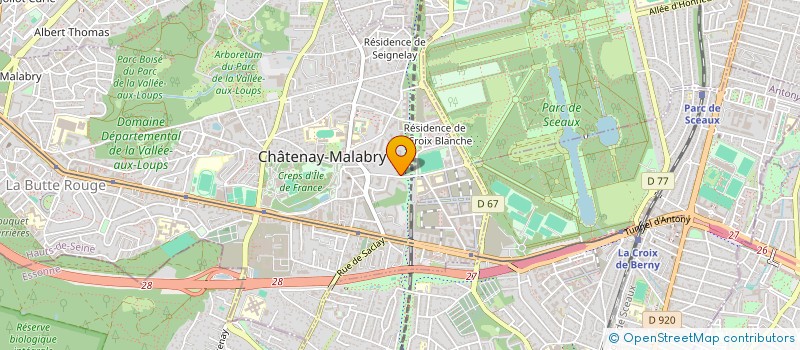 localisation de l'entreprise MADAME IOANNA DIMITROPOULOU à CHATENAY-MALABRY