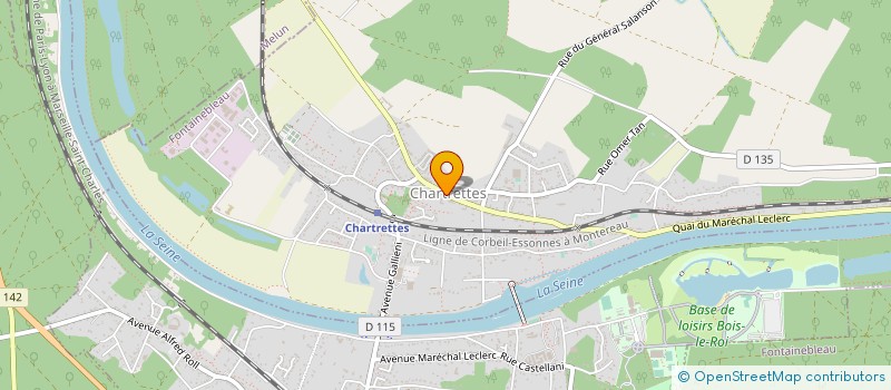 localisation de l'entreprise MADAME IOLANDA BRAGA FIGUEIRAS à CHARTRETTES