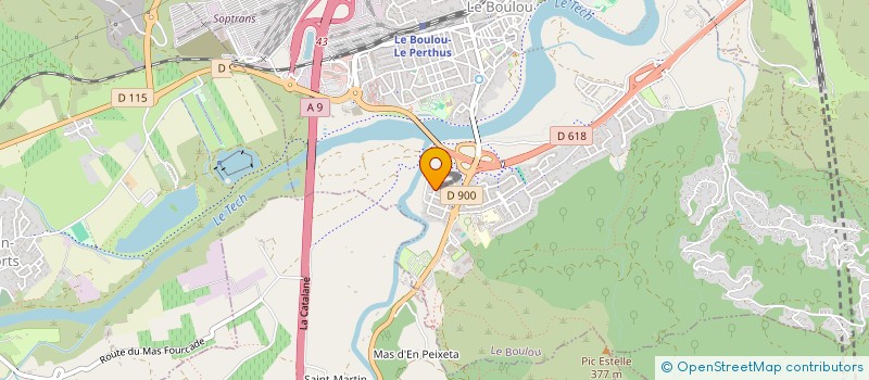 localisation de l'entreprise MADAME IONA BERNIER  LE BOULOU