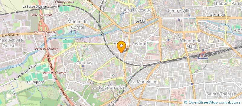 localisation de l'entreprise MADAME IONA BOUGEROL BEGAT  RENNES