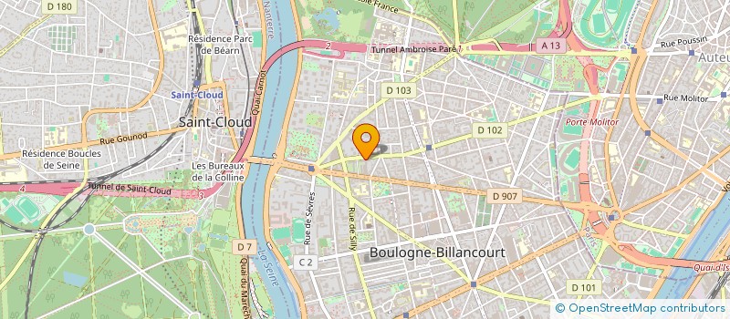localisation de l'entreprise MADAME IONA GOILAV à BOULOGNE-BILLANCOURT