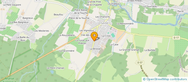 localisation de l'entreprise MADAME IONA GUEST  CHEILLE