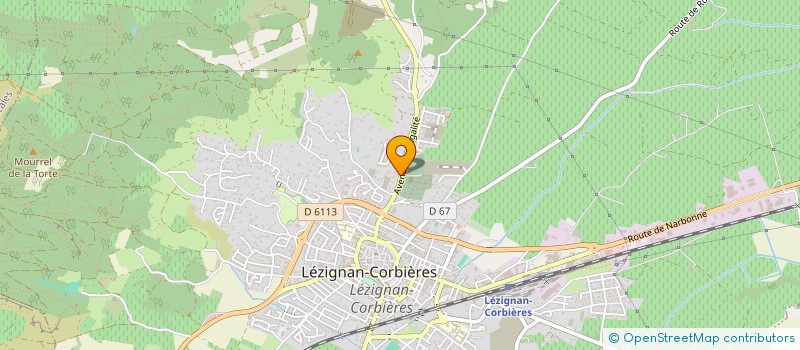 localisation de l'entreprise MADAME IONA SFETCU  LEZIGNAN-CORBIERES