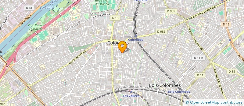 localisation de l'entreprise MADAME IONELA CURTEAN  COLOMBES