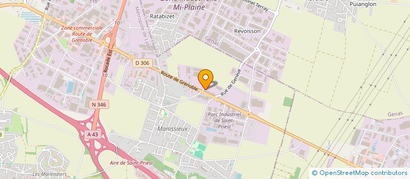 localisation de l'entreprise MADAME IONELA-GABRIELA MUCAL  LYON