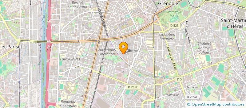 localisation de l'entreprise MADAME IONELA GHEORGHE à GRENOBLE