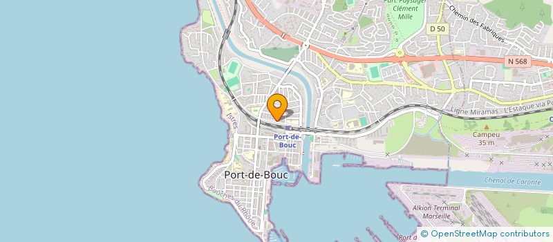 localisation de l'entreprise MADAME IONELA-LAURA PICIU  PORT-DE-BOUC