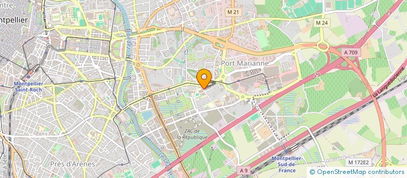 localisation de l'entreprise MADAME IONELA LAURA TOTOLICI à MONTPELLIER