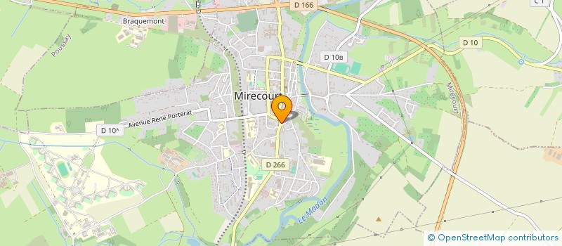 localisation de l'entreprise MADAME IONELA-SALOMEEA COVACIU  MIRECOURT